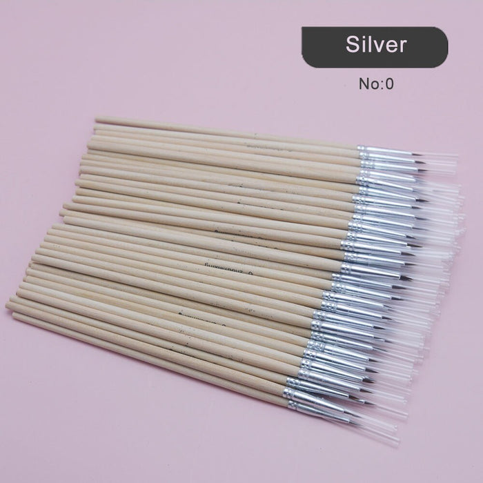 Buy Paintbrush: 100Pcs/Set Fine Paint Brushes