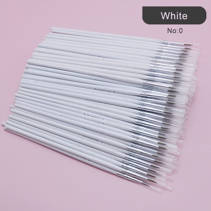Buy Paintbrush: 100Pcs/Set Fine Paint Brushes