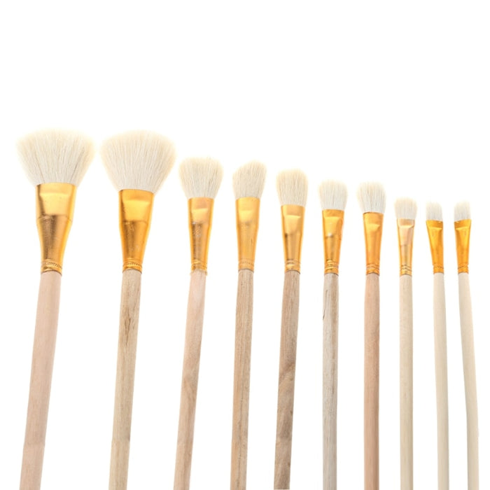 Buy Paintbrush: 10Pcs Brush Set for Art Painting