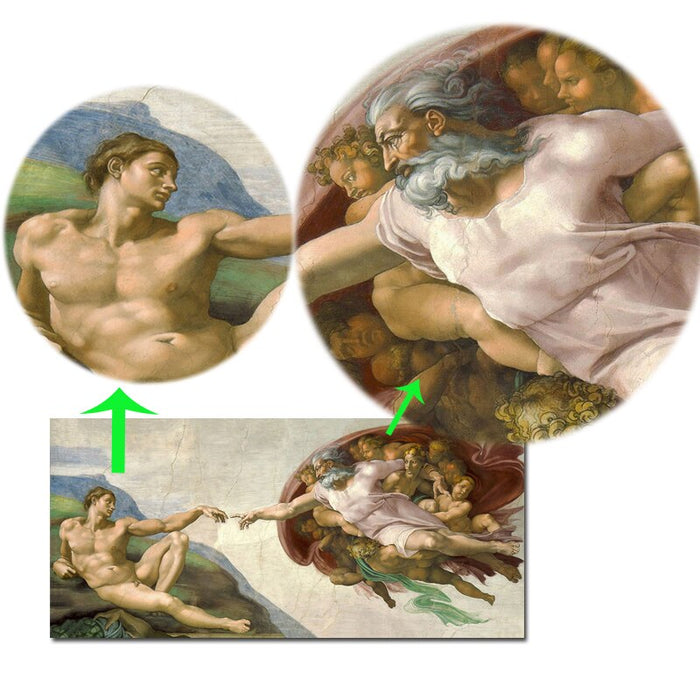 Buy Art Prints: Sistine Chapel Ceiling Fresco of Michelangelo