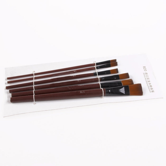 Buy Paintbrush: 1 Set/6 Pcs Artist Brushes for Acrylic Oil Paintings