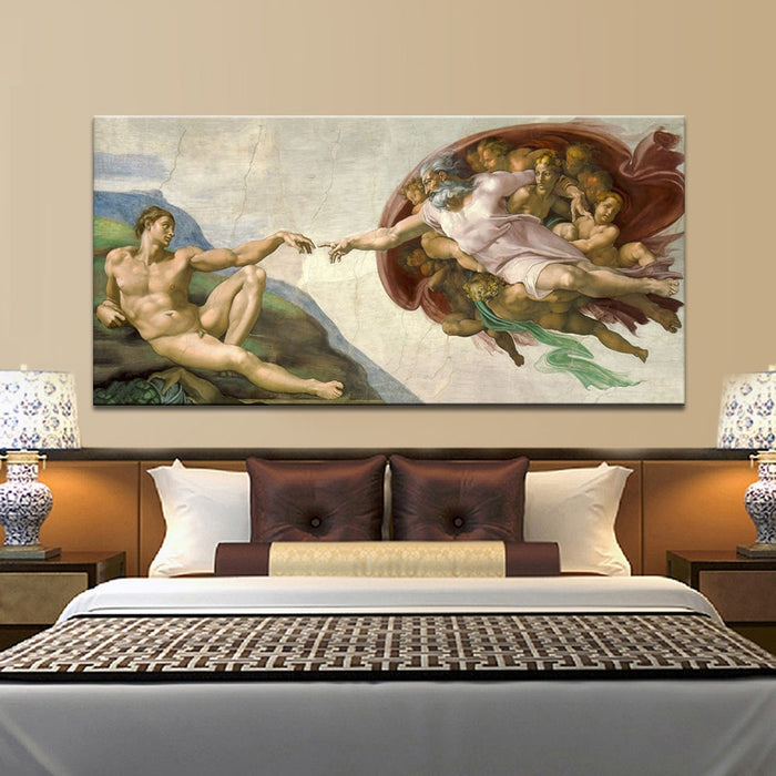 Buy Art Prints: Sistine Chapel Ceiling Fresco of Michelangelo