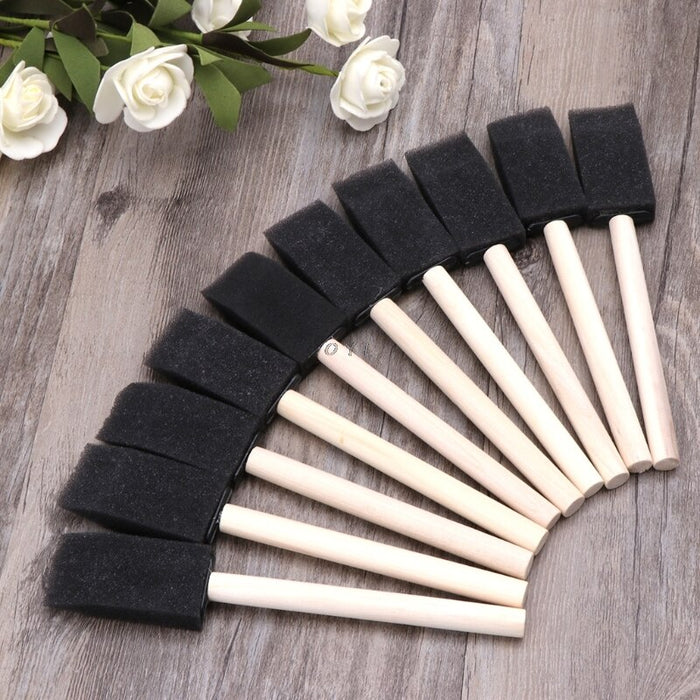 Buy Paintbrush: 10Pcs Sponge Brushes