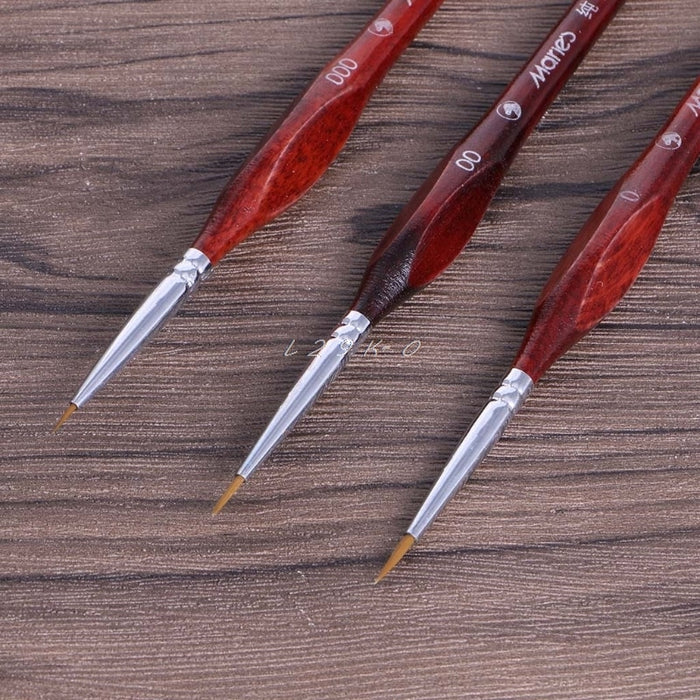 Buy Paintbrush: 3Pcs Miniature Paint Brushes