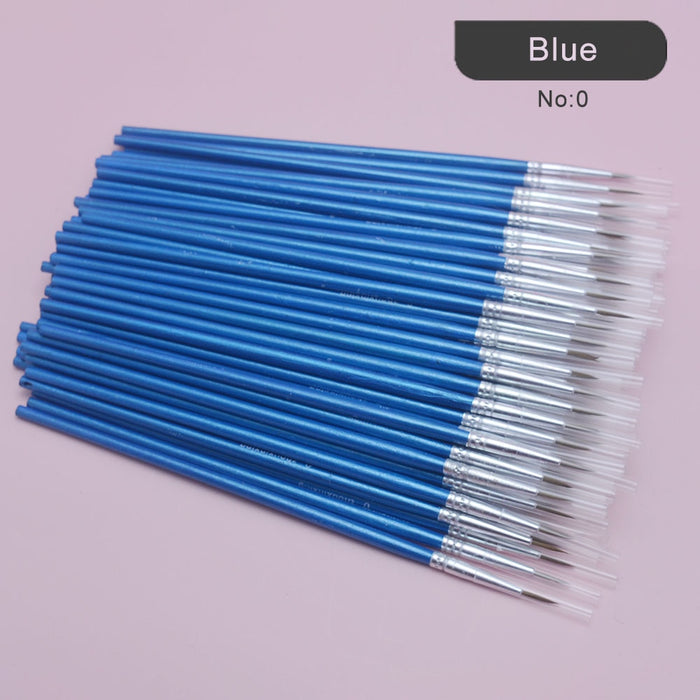 Buy Paintbrush: 100Pcs/Set Fine Paint Brushes