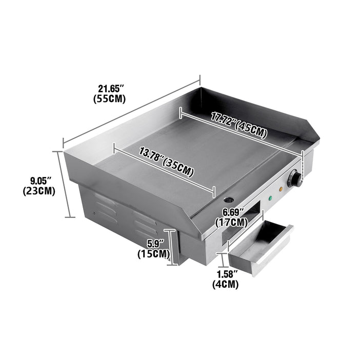 Buy grill: Yonntech Commercial 3000W Electric Griddle Chop Hot Plate
