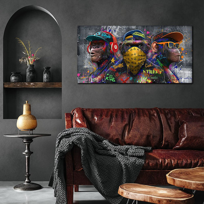Buy Art Prints: Three Monkey Wall Art