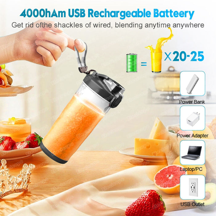 Buy Mixer: Portable Electric Juicer Fruit Mixer