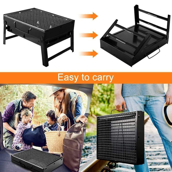 Buy grill: Portable Barbecue Charcoal Grill Stainless Steel