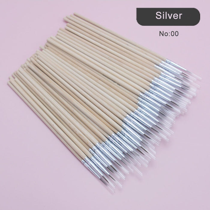 Buy Paintbrush: 100Pcs/Set Fine Paint Brushes