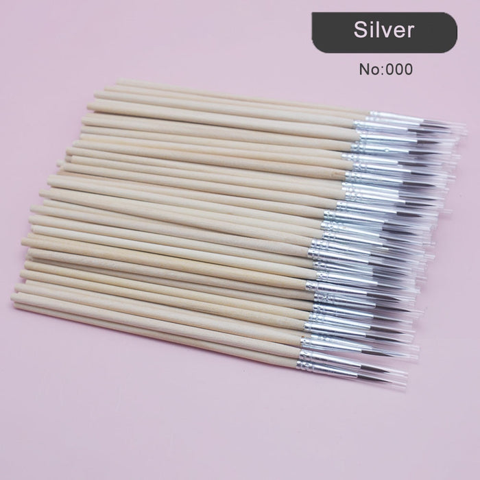 Buy Paintbrush: 100Pcs/Set Fine Paint Brushes