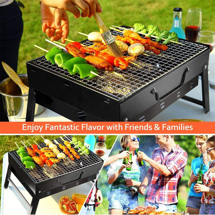 Buy grill: Portable Barbecue Charcoal Grill Stainless Steel