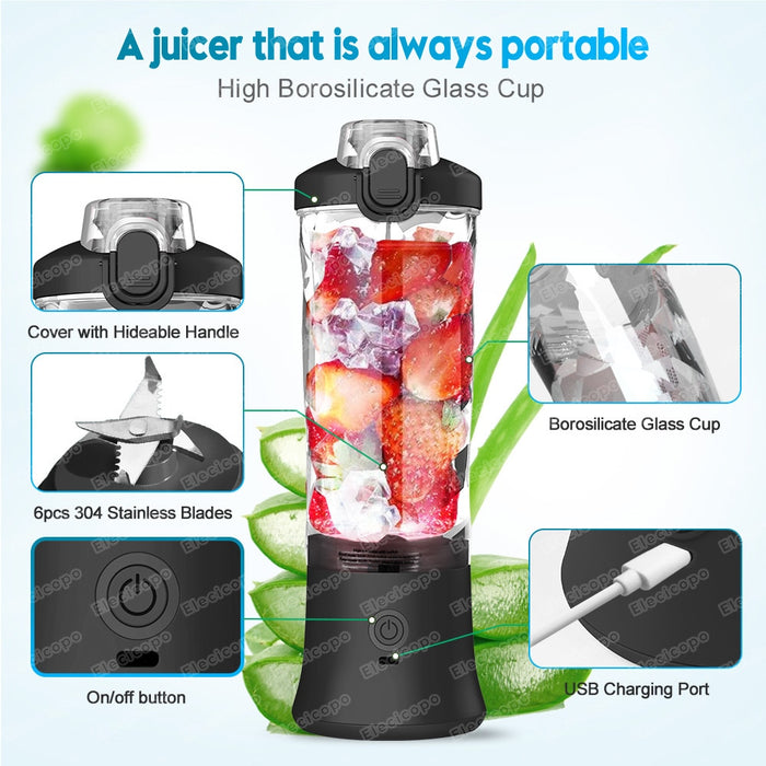 Buy Mixer: Portable Electric Juicer Fruit Mixer